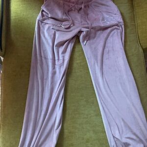 Juicy Couture Pink sweats.
